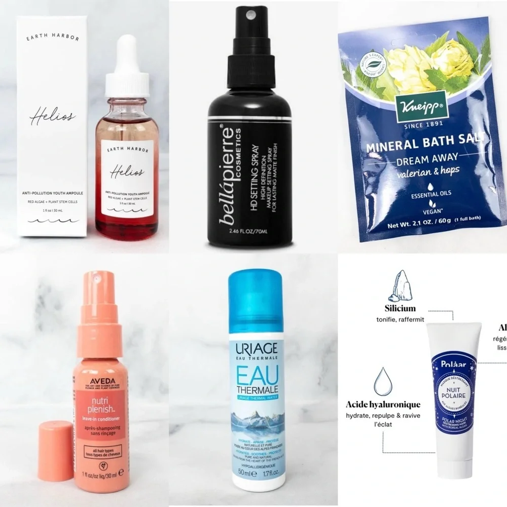 GLOSSYBOX LET THE SUNSHINE BEAUTY BOX $150 VALUE (NEW WITH TAGS)